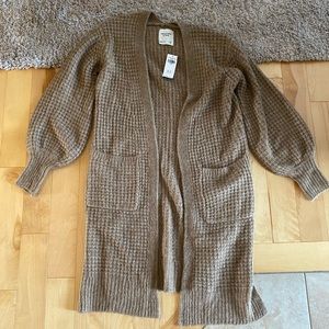 Abercrombie and fitch oversized cardigan